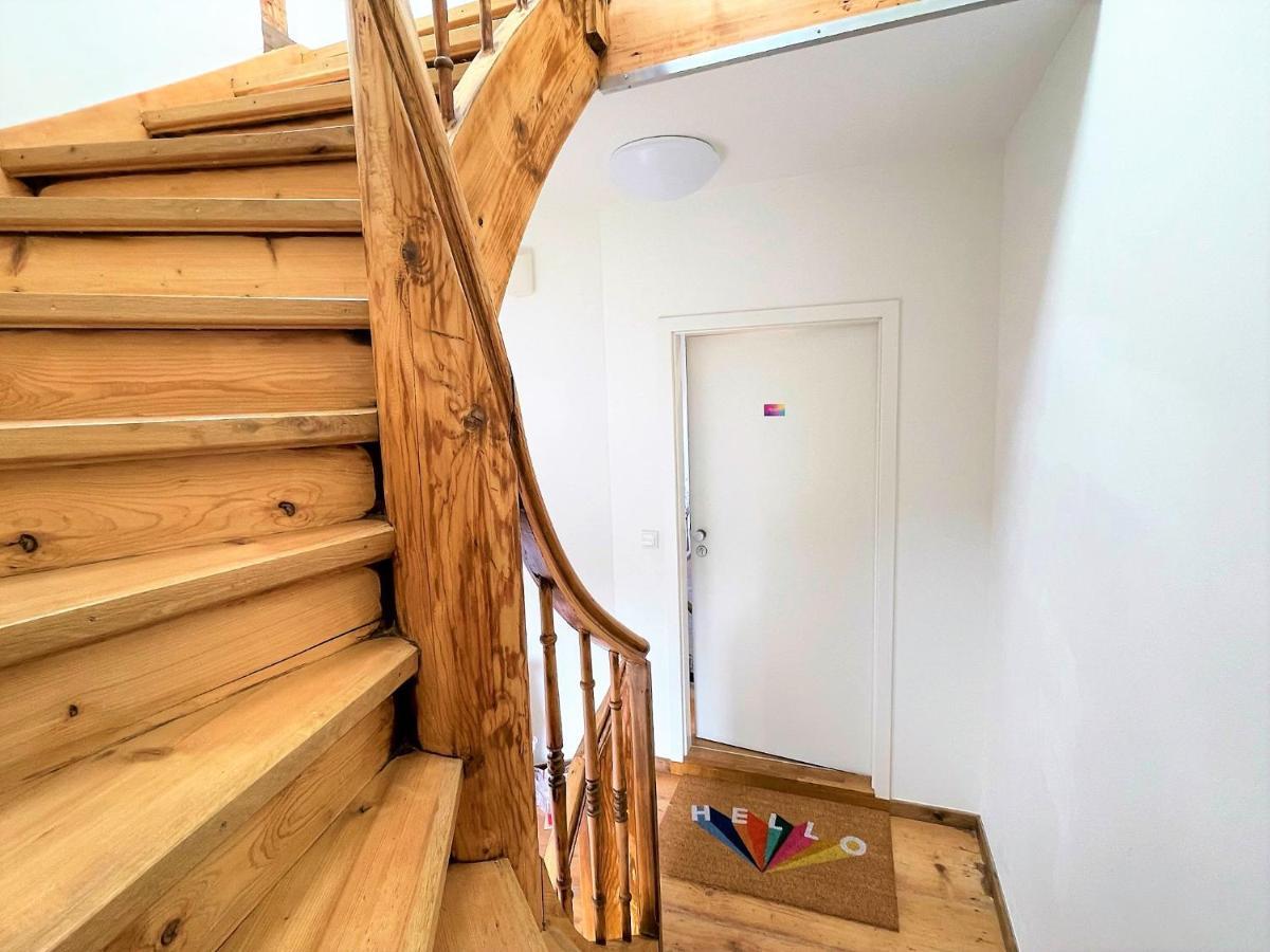 Bunter Hund Apartments - Zentrales Apartment, Parkplatz, Wintergarten, Kinderzimmer Rothenburg ob der Tauber Ngoại thất bức ảnh