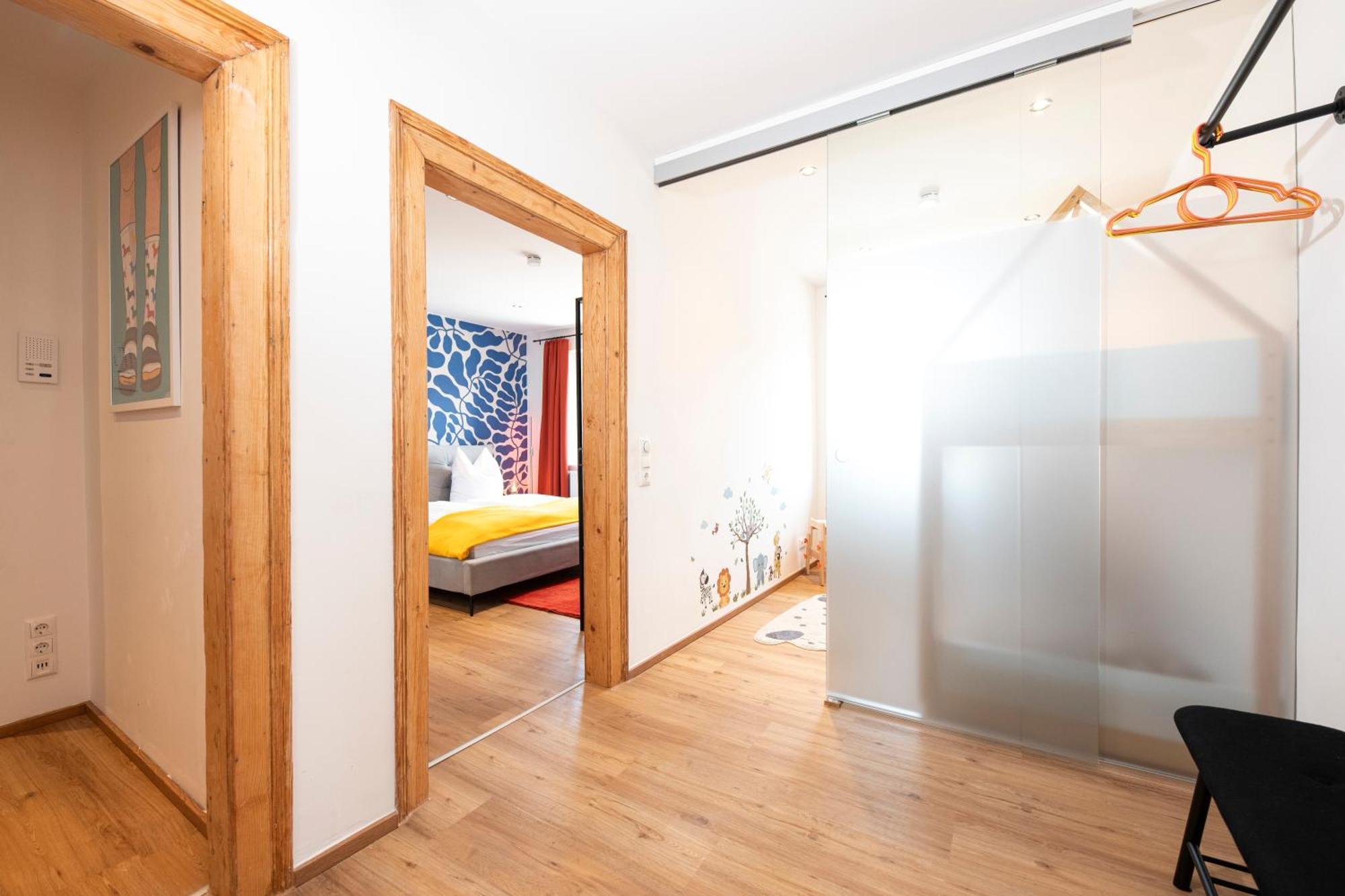 Bunter Hund Apartments - Zentrales Apartment, Parkplatz, Wintergarten, Kinderzimmer Rothenburg ob der Tauber Ngoại thất bức ảnh
