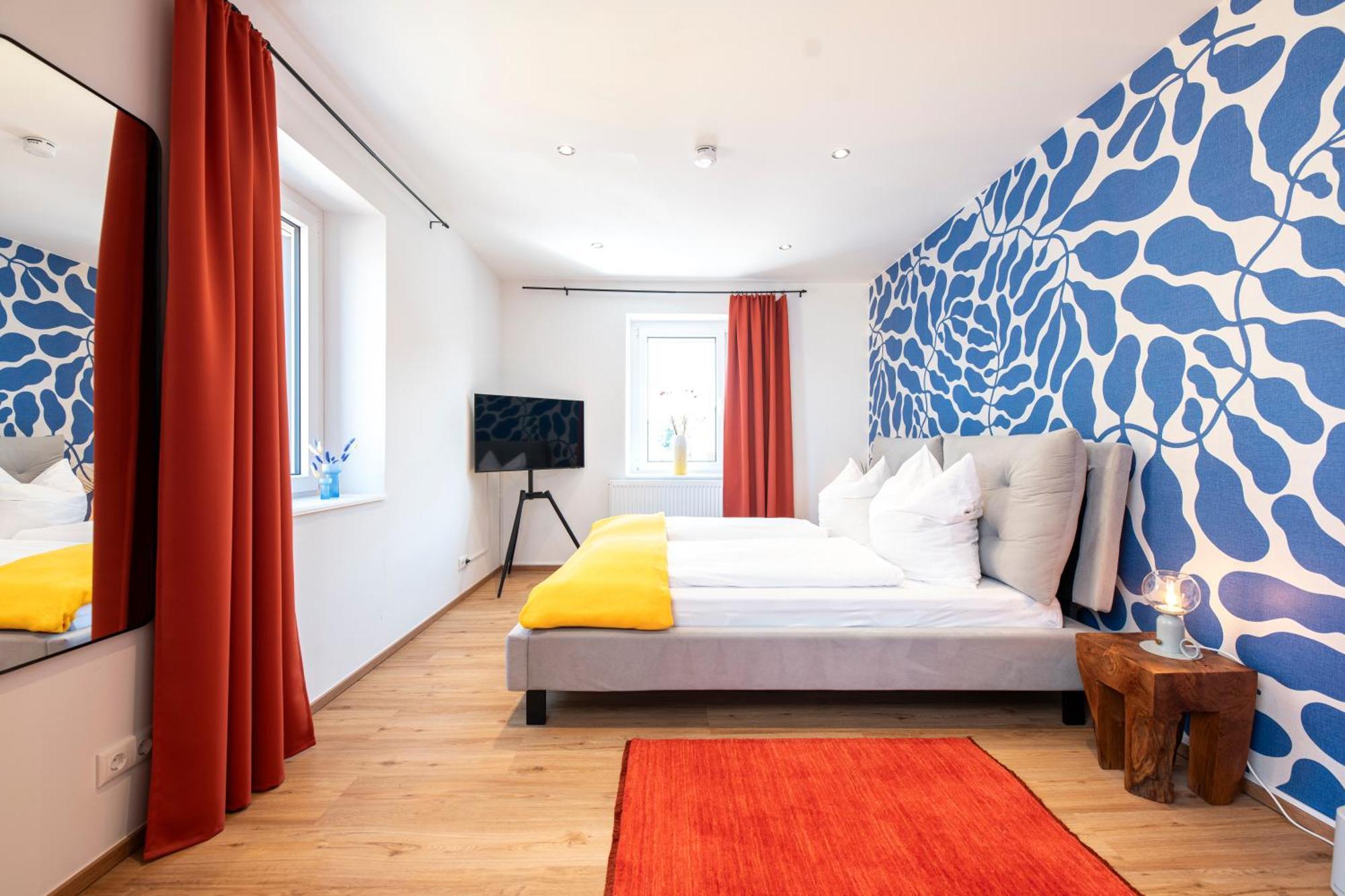 Bunter Hund Apartments - Zentrales Apartment, Parkplatz, Wintergarten, Kinderzimmer Rothenburg ob der Tauber Ngoại thất bức ảnh